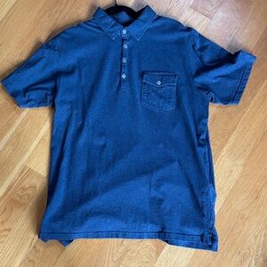 KUHL Men's Blue Polo Shirt